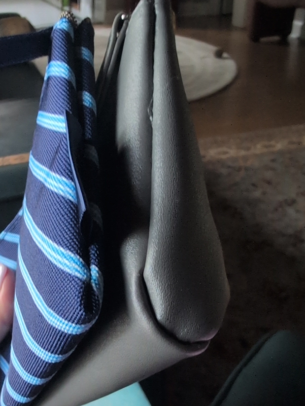 Furla/Burberry Bundle Of 2 Zip Pouches. Colabs With Airlines. - Picture 7 of 8